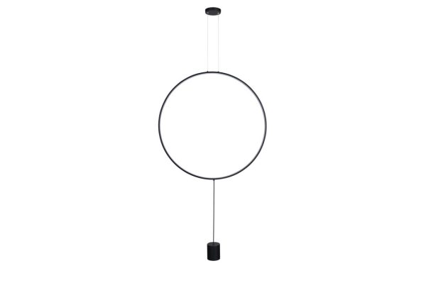 Lampa wisząca(podłogowa) z funkcją dimm RING CODUTTI BK AZ5264 - AZzardo