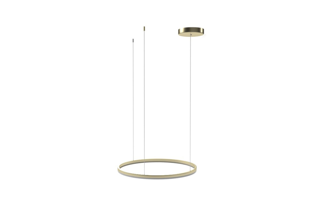Lampa wisząca na pilota RING HALO złota 120 CCT GO AZ5344 - AZzardo - obrazek 2