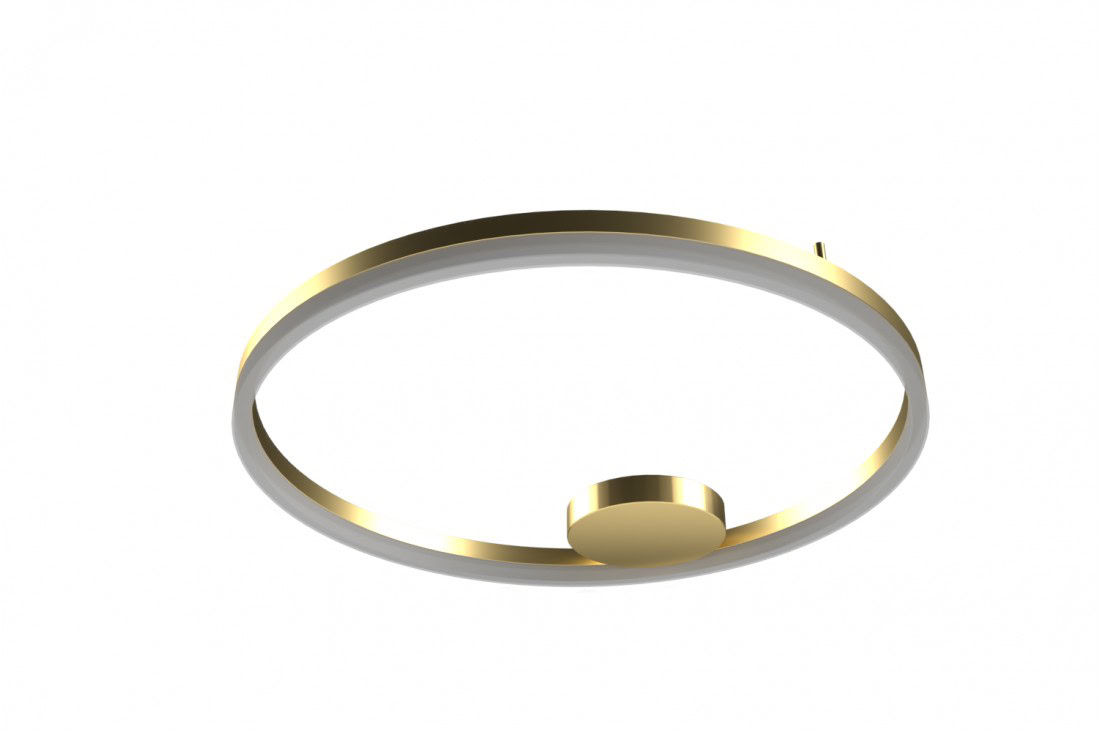 Lampa sufitowa na pilota złota HALO TOP 120 CCT GO + AZ5346 - AZzardo