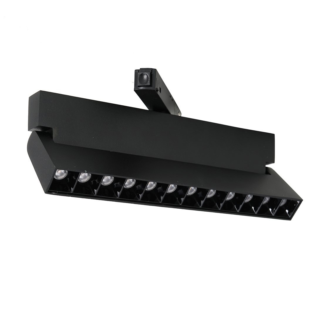Lampa do szyn ALFA CYRUS TRACK MAGNETIC 12W 3000K BK AZ5484 - AZzardo