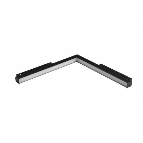 Lampa do szyn ALFA SAGA II TRACK MAGNETIC CORNER B 25W CCT BLUETOOTH BK AZ5515 - AZzardo