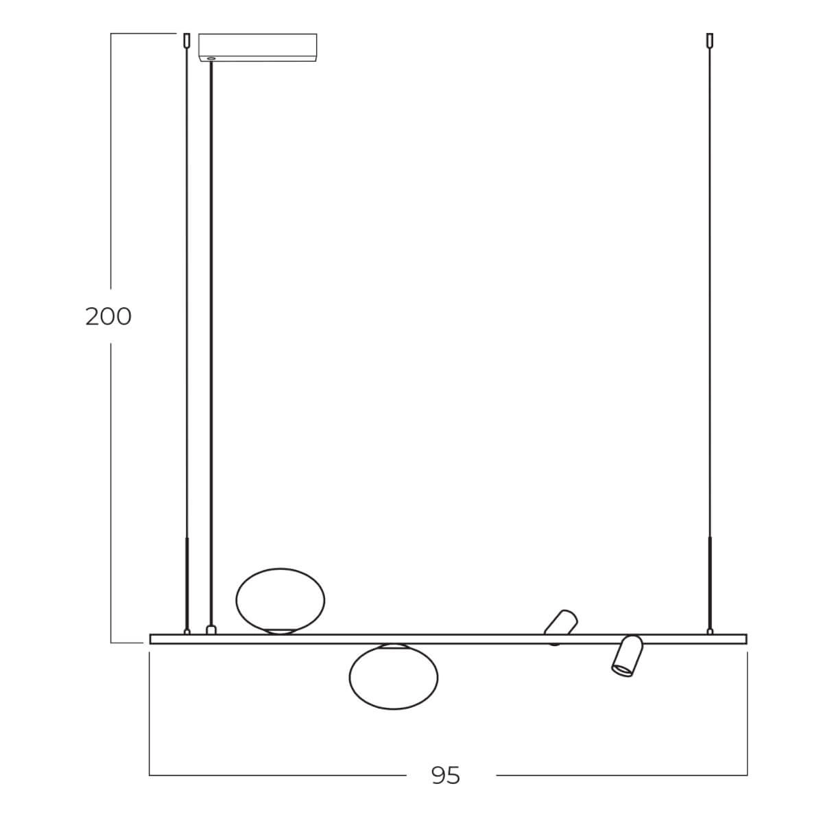 Lampa wisząca TRASIMENO 120 AZ5640 - AZzardo - obrazek 4