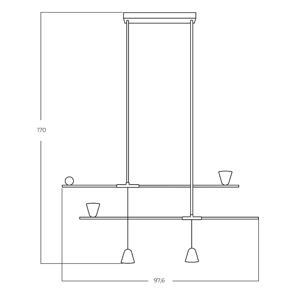 Lampa podłogowa GARDA FLOOR AZ5643 - AZzardo - obrazek 4