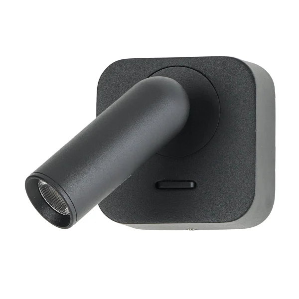 Kinkiet LUGANO Square czarny AZ5655 - AZzardo