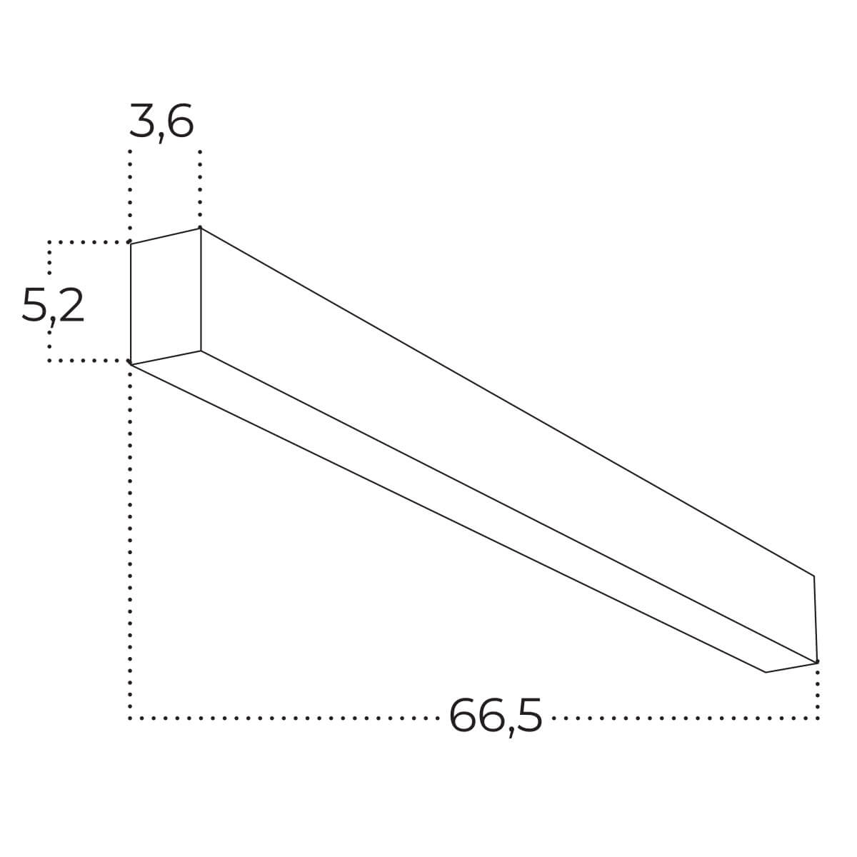 Lampa sufitowa LINELIO MIX 67 CCT DIMM BK AZ5660 - AZzardo - obrazek 2