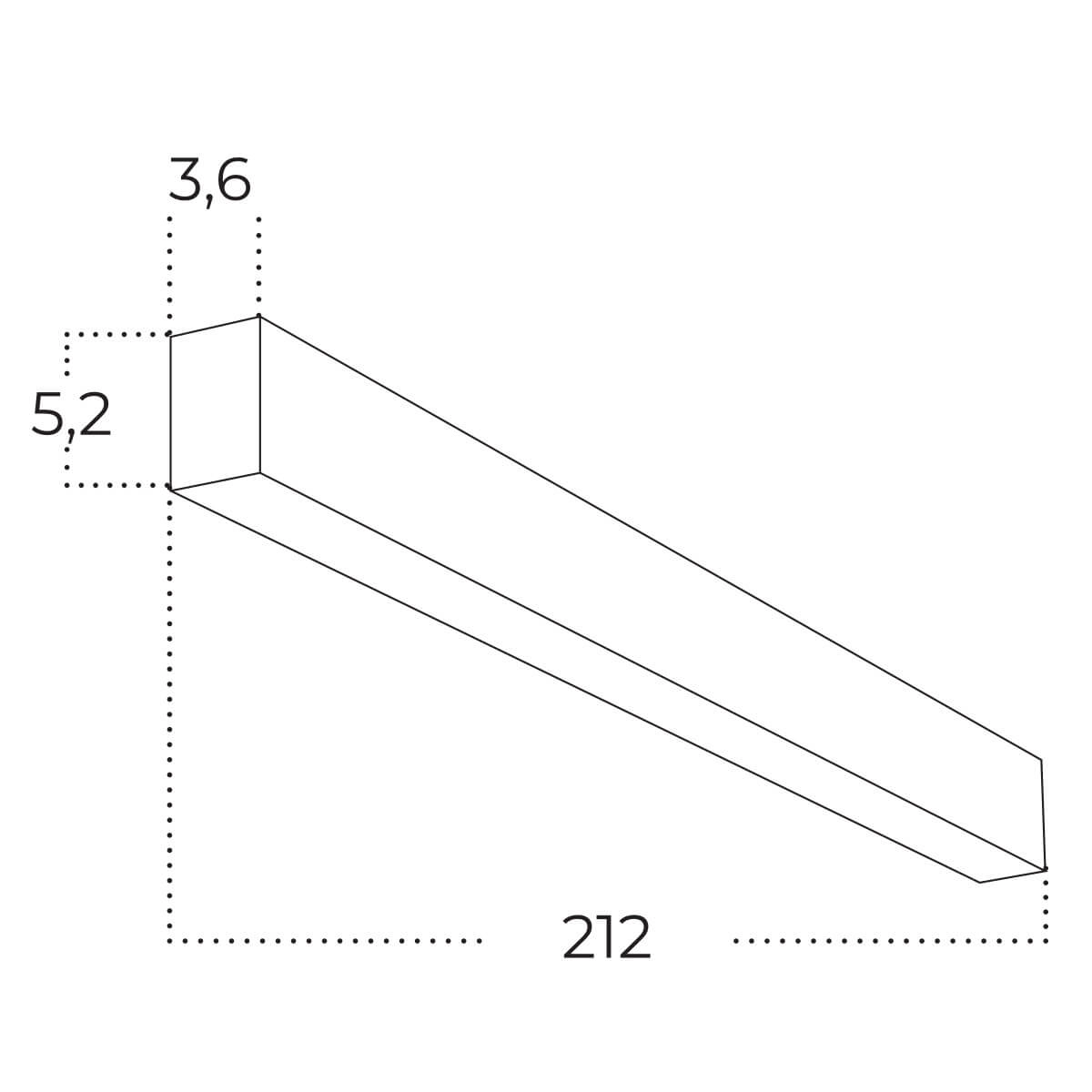 Lampa sufitowa LINELIO MIX 212 CCT DIMM BK AZ5664 - AZzardo - obrazek 2