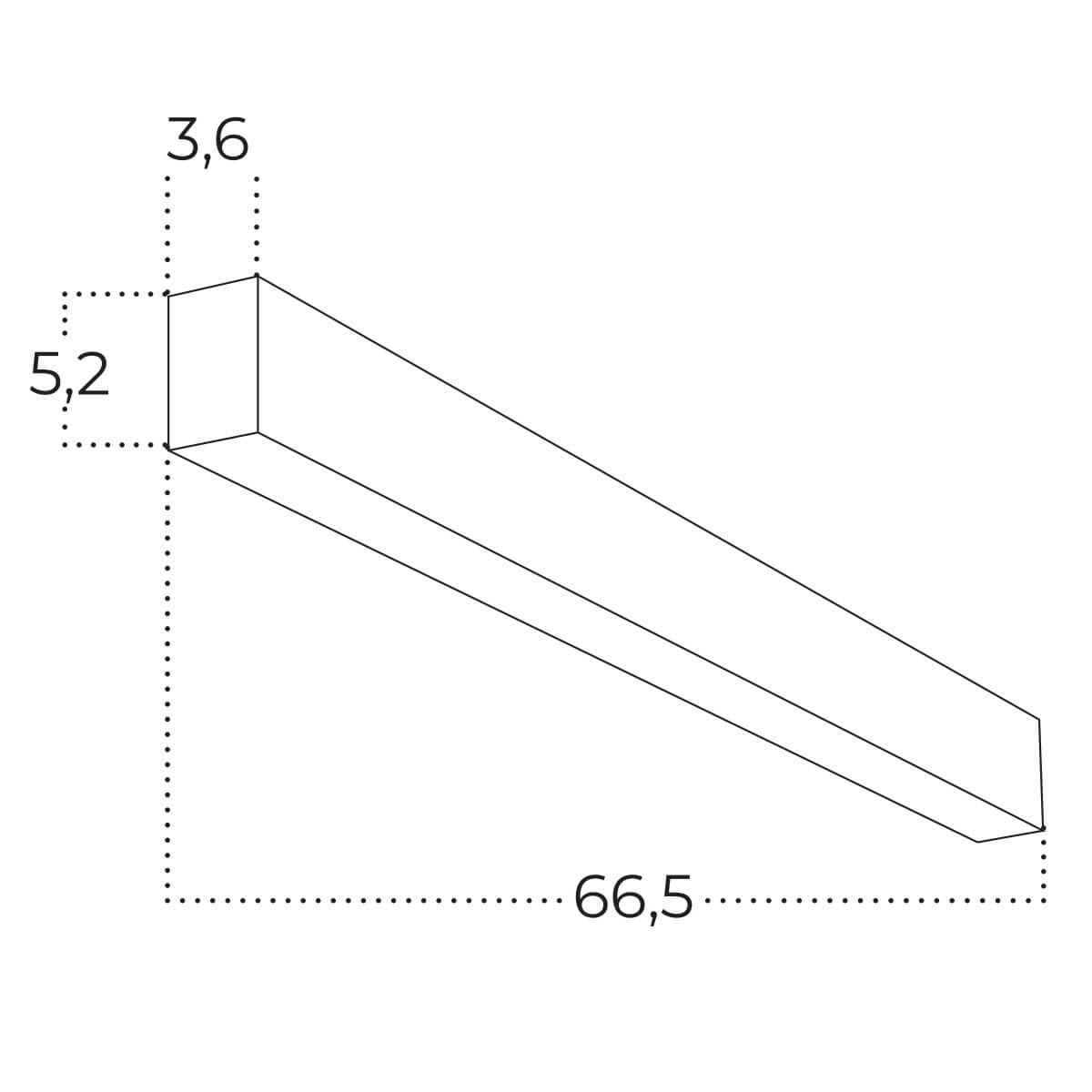 Lampa sufitowa LINELIO POINTS 67 CCT DIMM BK AZ5668 - AZzardo - obrazek 2