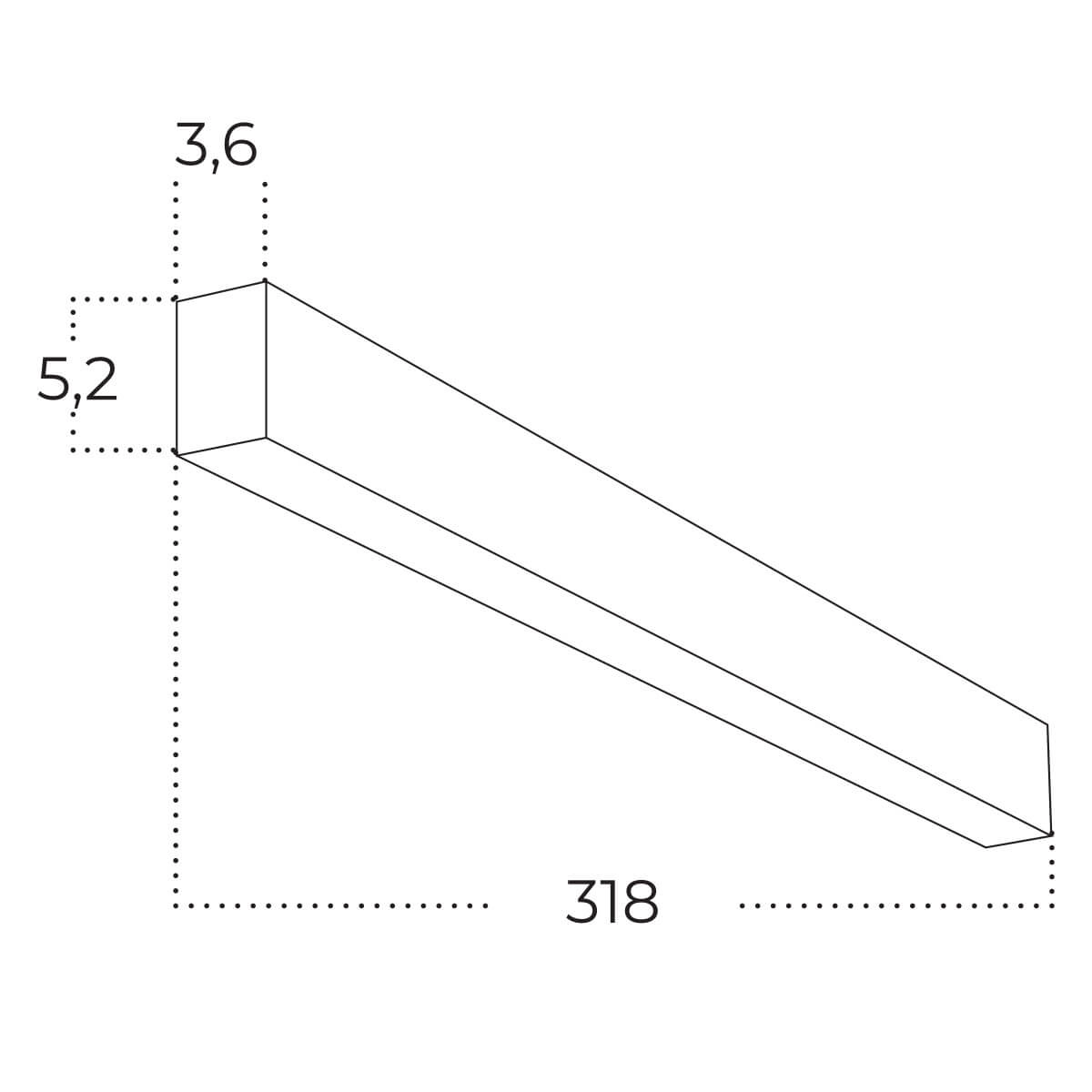 Lampa sufitowa LINELIO POINTS 318 CCT DIMM BK AZ5671 - AZzardo - obrazek 2