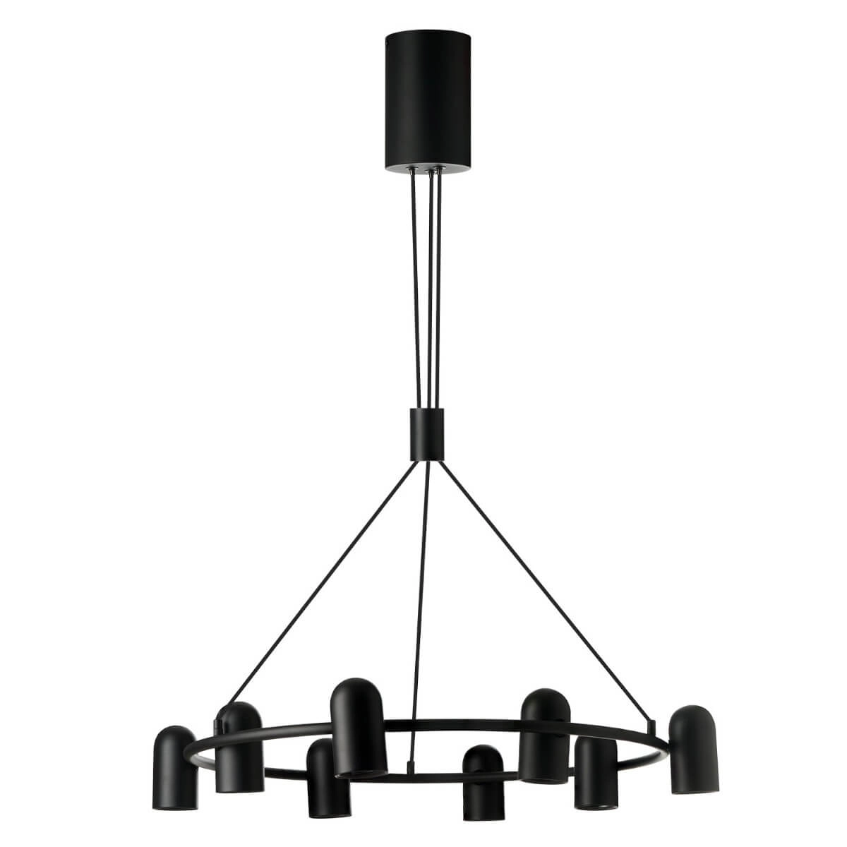 Lampa wisząca VIVI 8 czarna AZ5732 - AZzardo