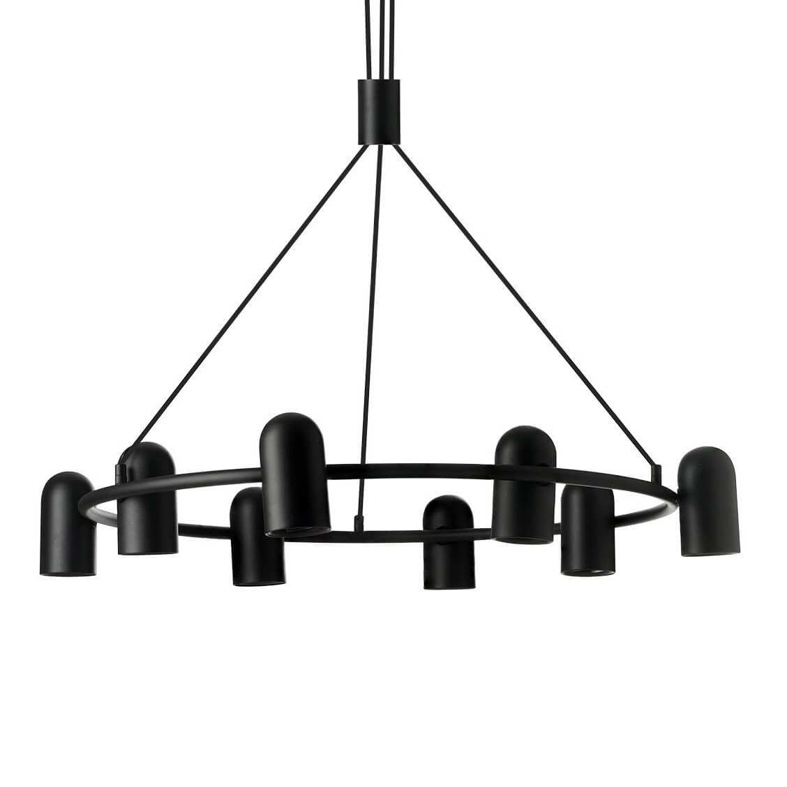 Lampa wisząca VIVI 8 czarna AZ5732 - AZzardo - obrazek 2