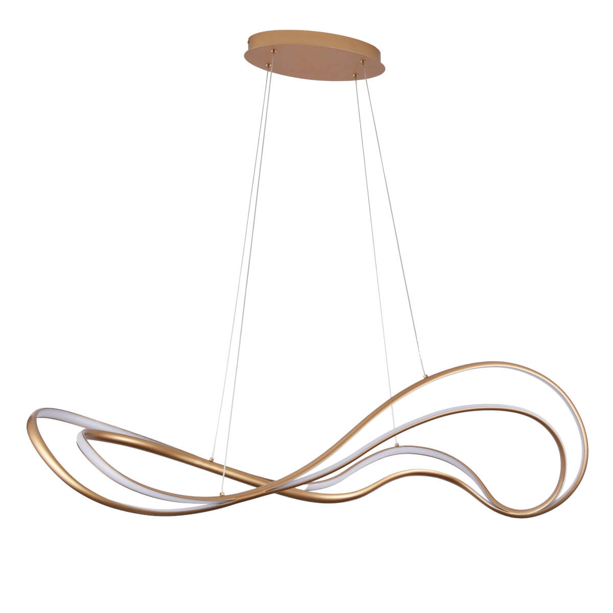 Lampa wisząca TWIST 3-STEP DIMM złota AZ5734 - AZzardo - obrazek 2