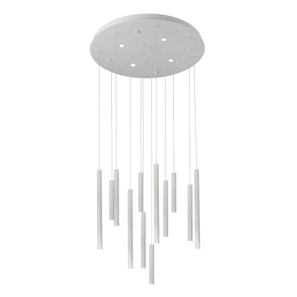 Lampa wisząca ILIOS 12 3-STEP DIMM biała AZ5746 - AZzardo
