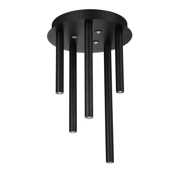 Lampa sufitowa ILIOS 5 3-STEP DIMM czarna AZ5750 - AZzardo