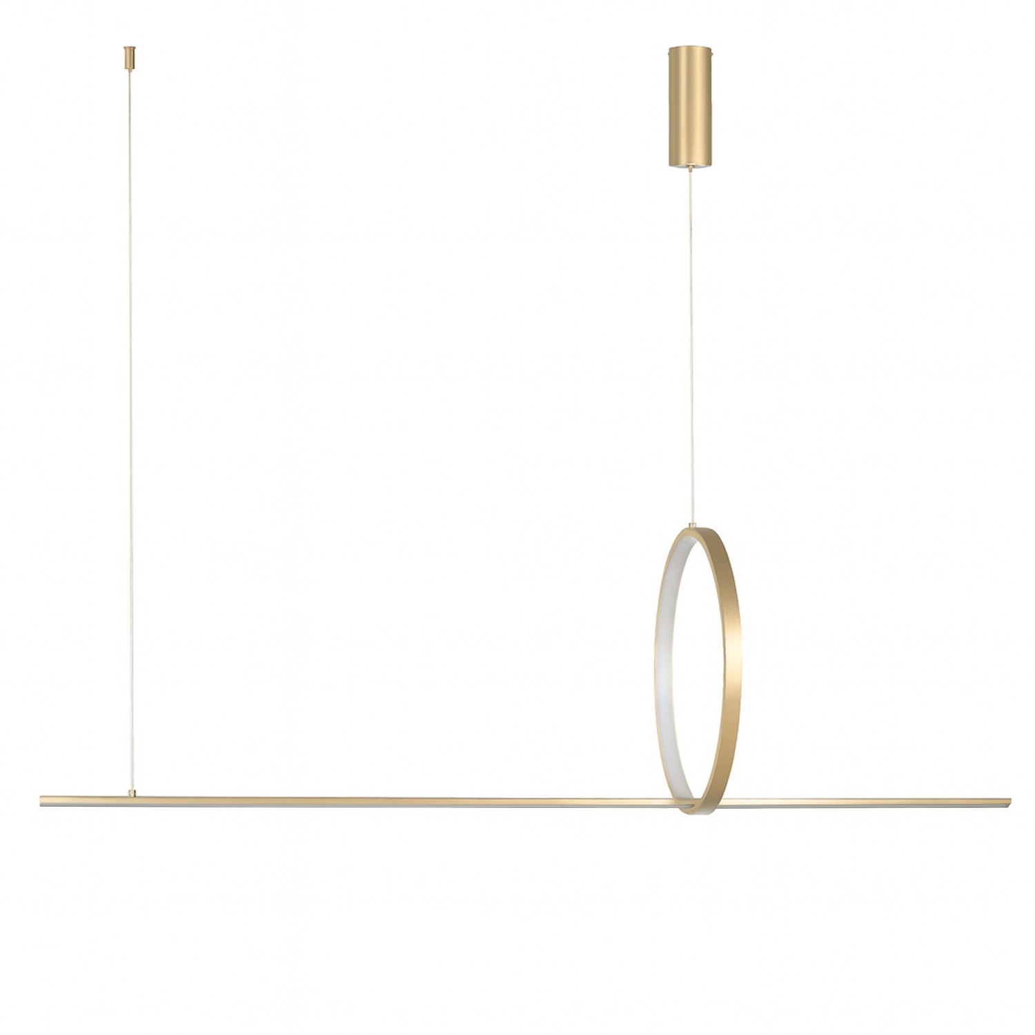 Lampa wisząca PELLE 3-STEP DIMM złoty AZ5757 - AZzardo