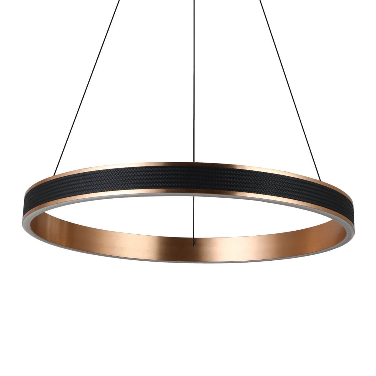 Lampa wisząca RIO 60 3-STEP DIMM LED czarna+miedziana AZ5777 - AZzardo