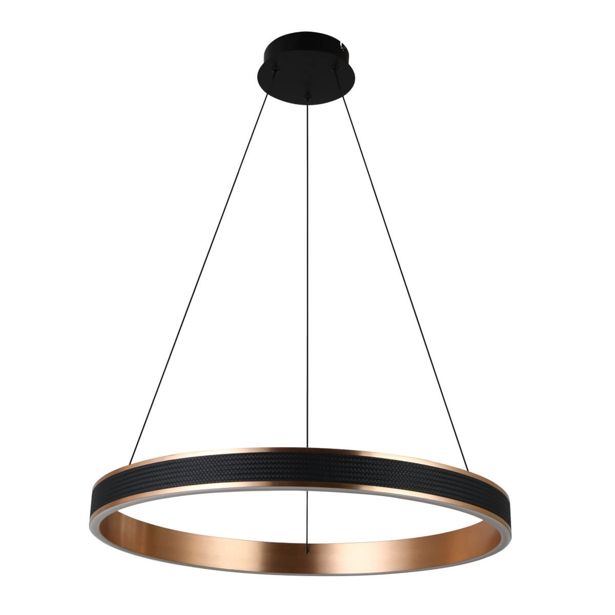 Lampa wisząca RIO 60 3-STEP DIMM LED czarna+miedziana AZ5777 - AZzardo - obrazek 2