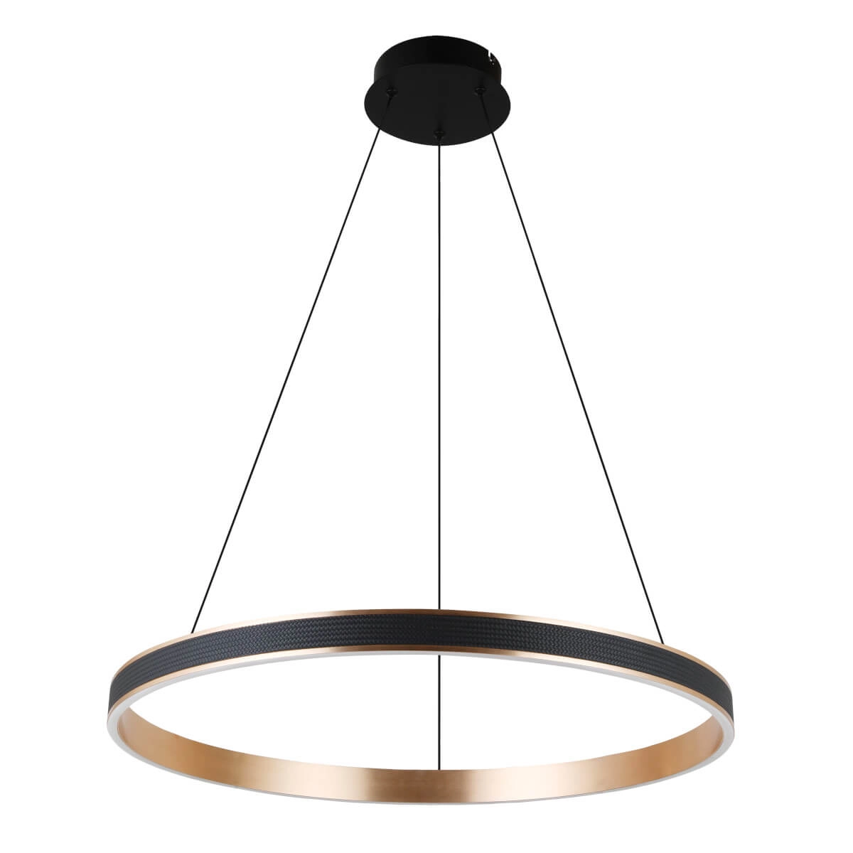 Lampa wisząca RIO 80 3-STEP DIMM LED czarna+miedziana AZ5778 - AZzardo - obrazek 2