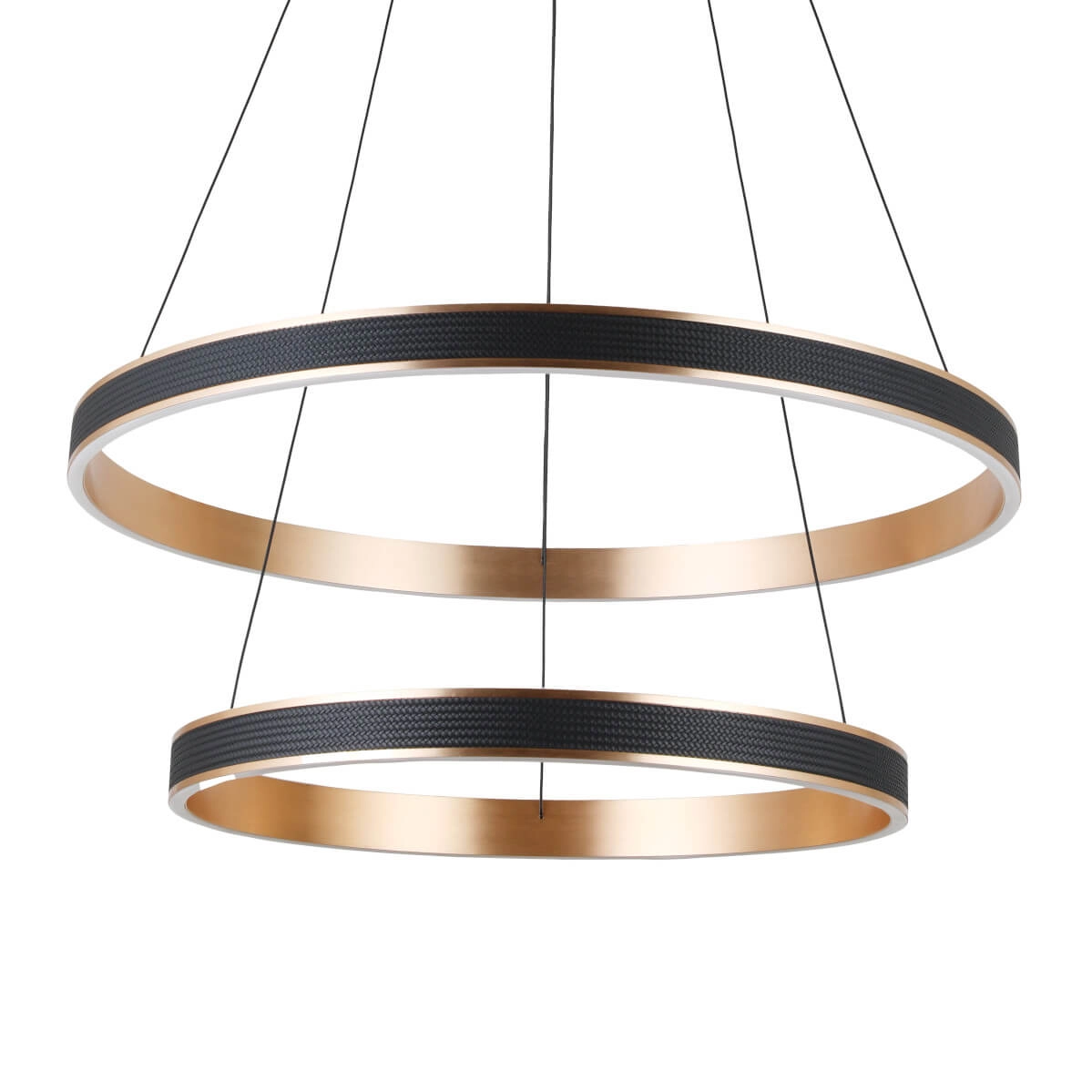 Lampa wisząca RIO 50+70 3-STEP DIMM czarna+miedziana AZ5779 - AZzardo