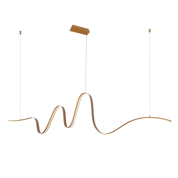 Lampa wisząca złota designerska SIROCCO 3-STEP DIMM AZ5781 - AZzardo