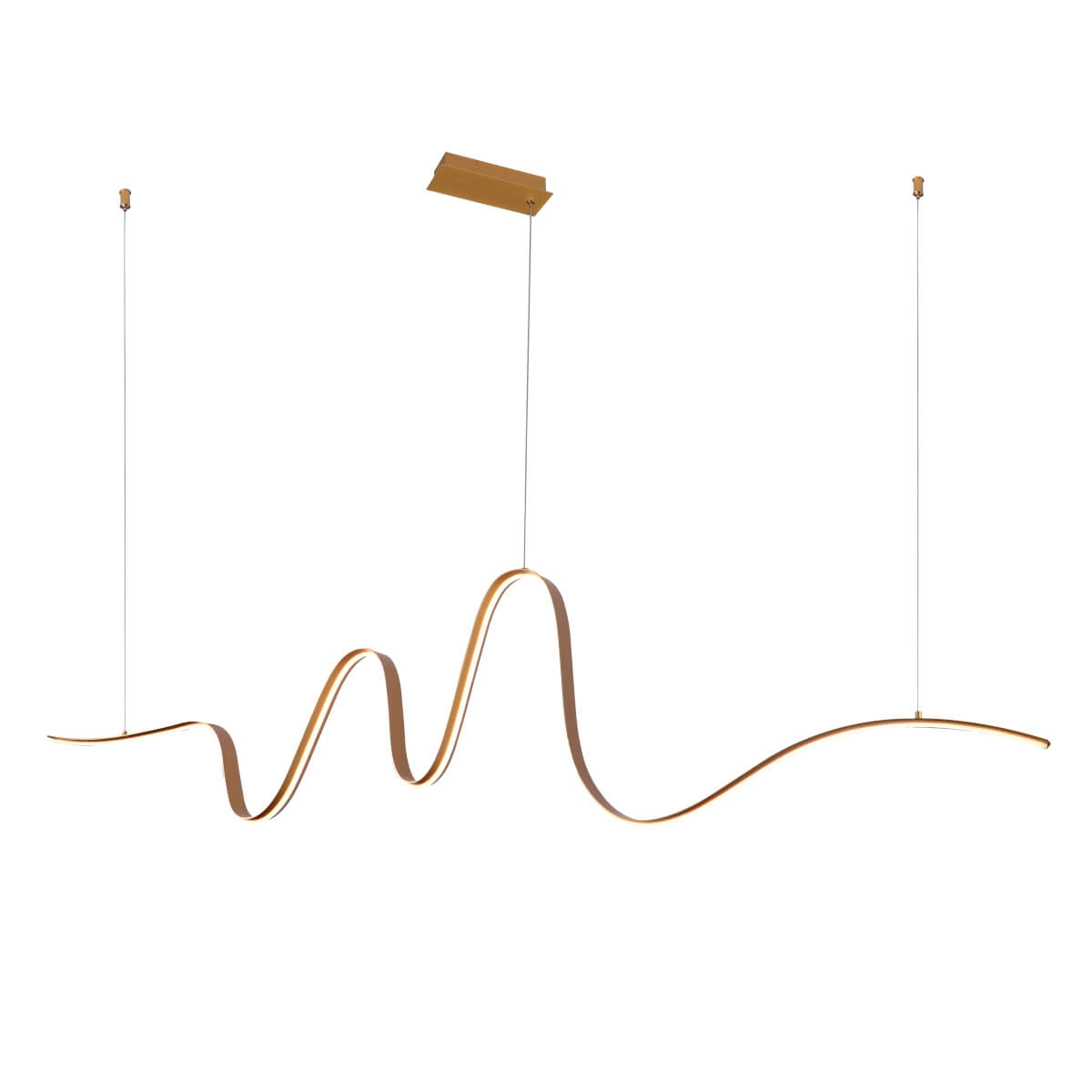 Lampa wisząca złota designerska SIROCCO 3-STEP DIMM AZ5781 - AZzardo