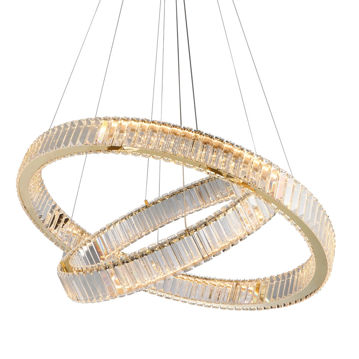 Lampa wisząca SPARK 60+80 DIMM złota AZ5792 - AZzardo