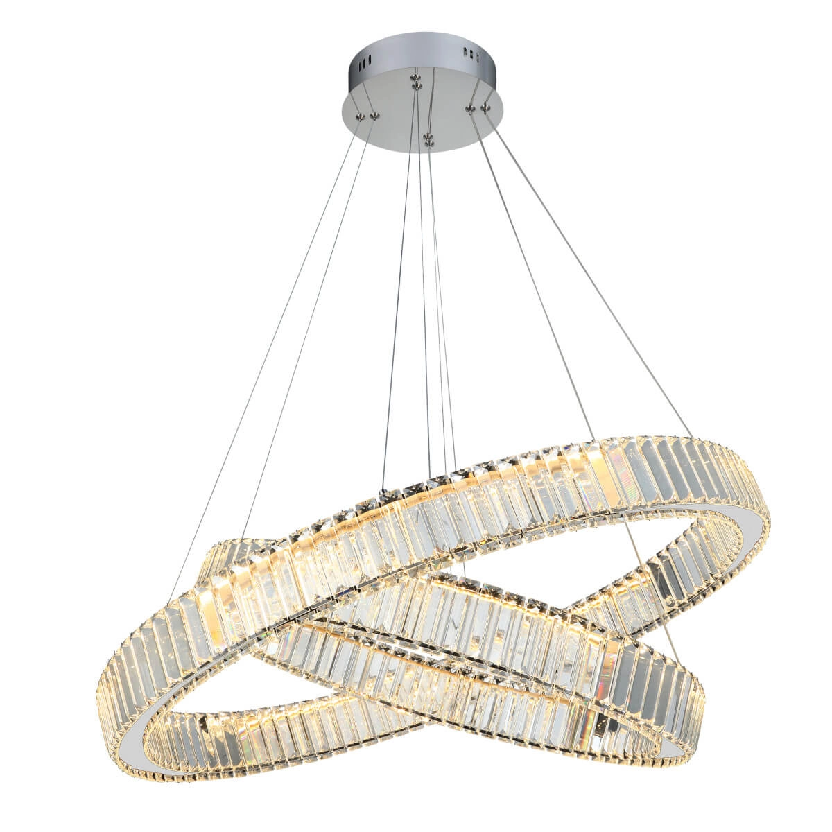 Lampa wisząca SPARK 60+80 DIMM chrom AZ5793 - AZzardo - obrazek 2
