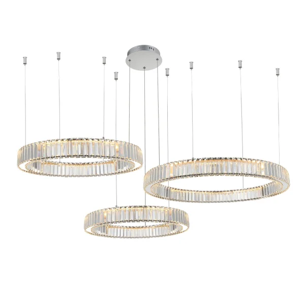 Lampa wisząca SPARK 40+60+80 DIMM chrom AZ5795 - AZzardo