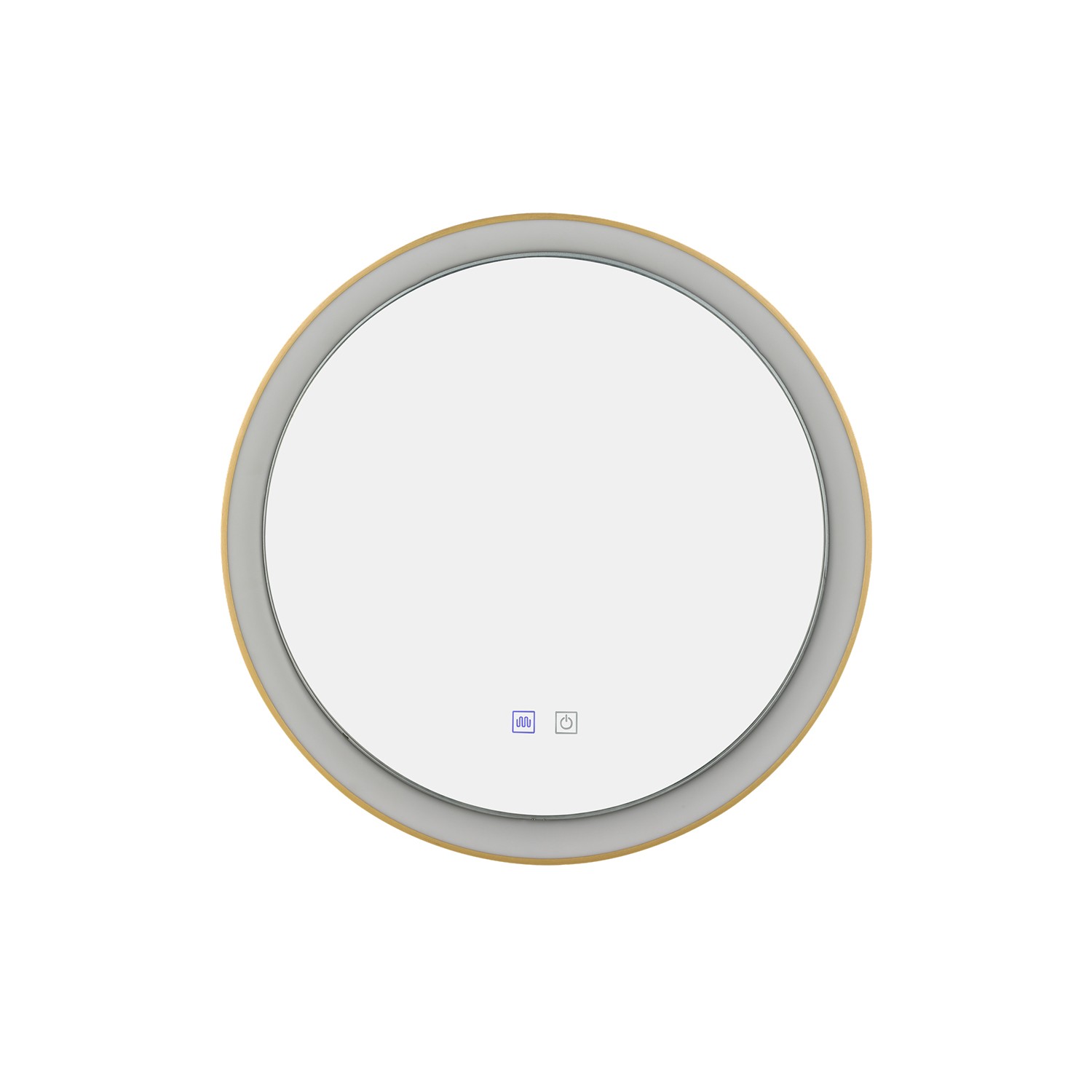 Lustro świecące LED  SERGIO 60 HEATED CCT switch złota AZ5820 - AZzardo
