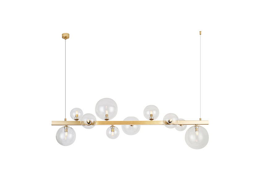 Podstawa lampy wiszącej złota BUBBLES LAMPBODY LINE 10 GO AZ5868 - AZzardo - obrazek 3
