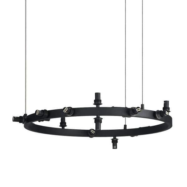 Podstawa lampy wiszącej czarna BUBBLES LAMPBODY ROUND 15 BK AZ5875 - AZzardo