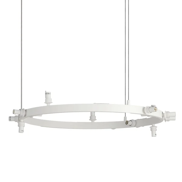 Podstawa lampy wiszącej biała BUBBLES LAMPBODY ROUND 15 WH AZ5876 - AZzardo