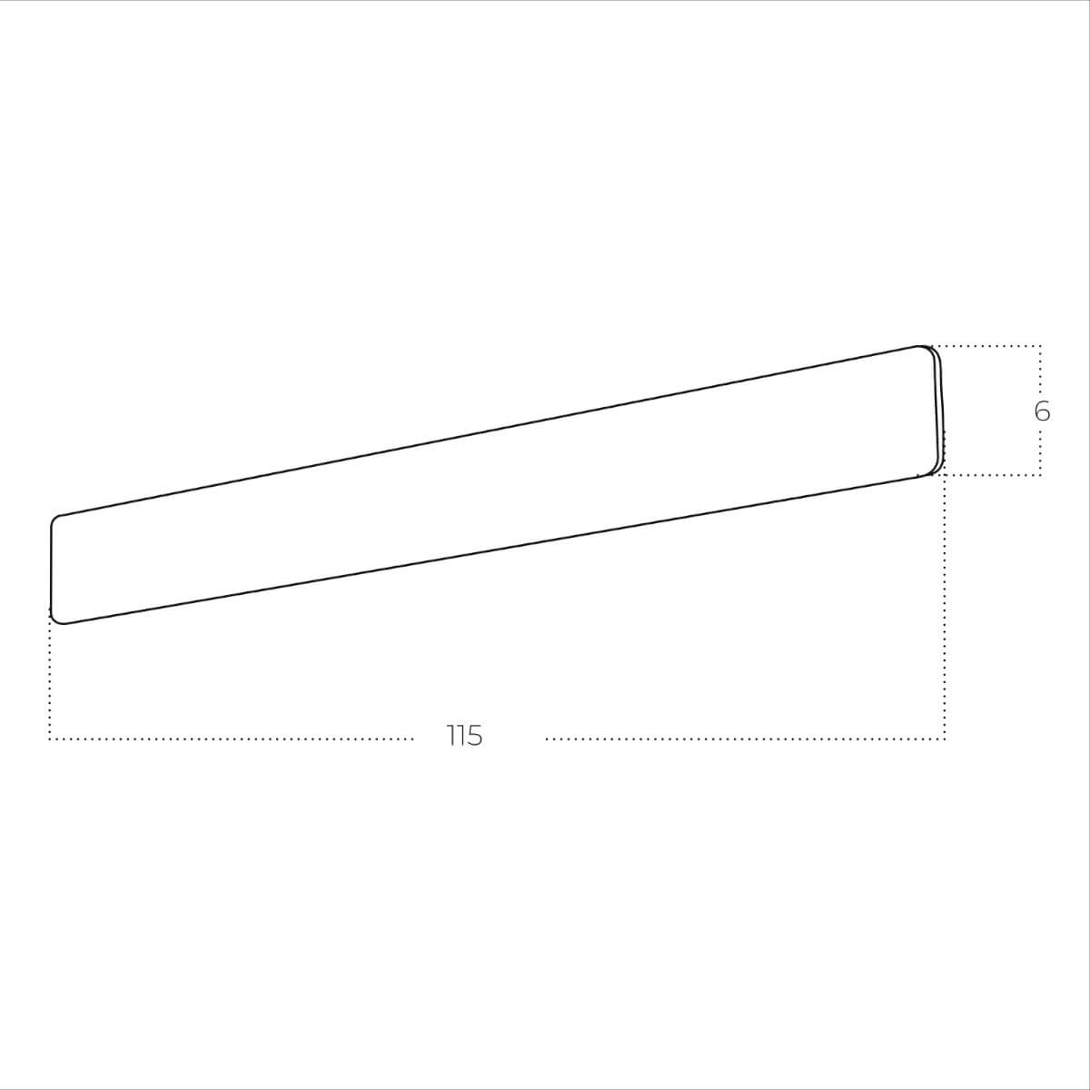 Kinkiet BASENTO 115 CCT czarny AZ5895 - AZzardo - obrazek 2