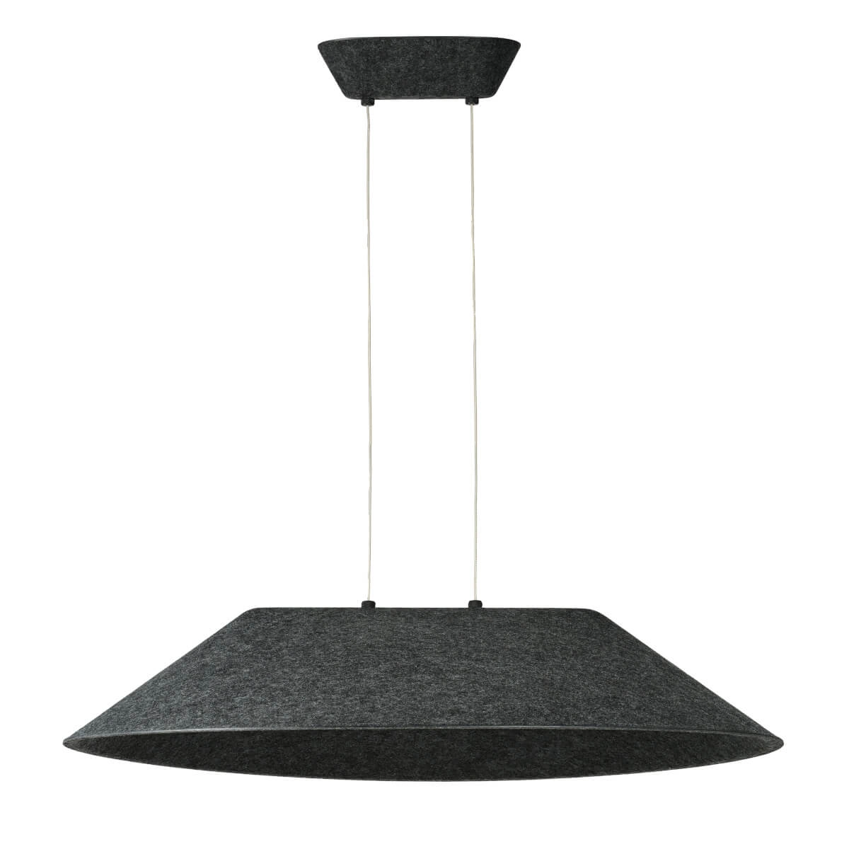 Lampa wisząca z kloszem filcowym i soczewką FELMAN BLACK DIMM AZ5900 - AZzardo - obrazek 2