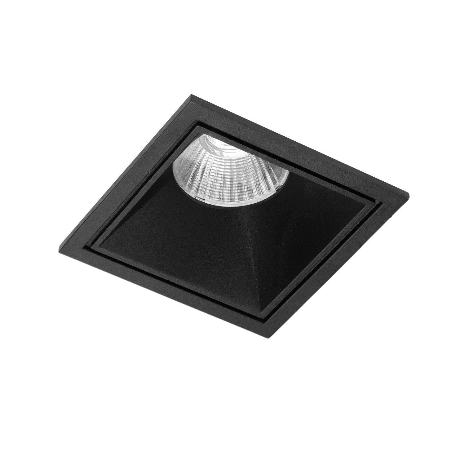 Lampa do wbudowania czarna kwadratowa OKOS 10W CCT SWITCH BK AZ5992 - AZzardo
