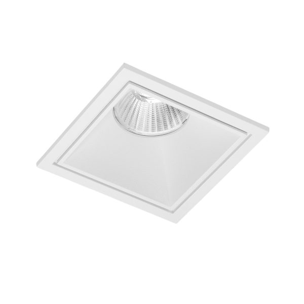 Lampa do wbudowania biała kwadratowa OKOS 10W CCT SWITCH WH AZ5994 - AZzardo