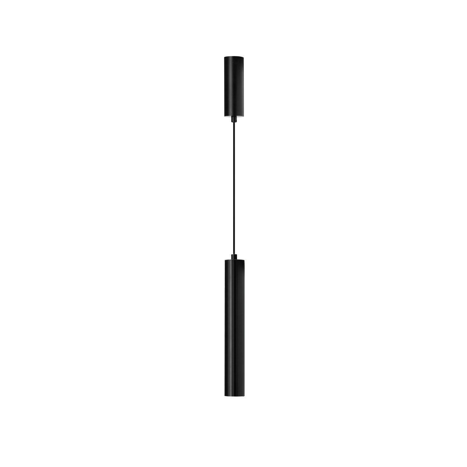 Lampa wisząca czarna tuba DAMI 1 10W zmienna barwa światła CCT BK AZ6061 - AZzardo