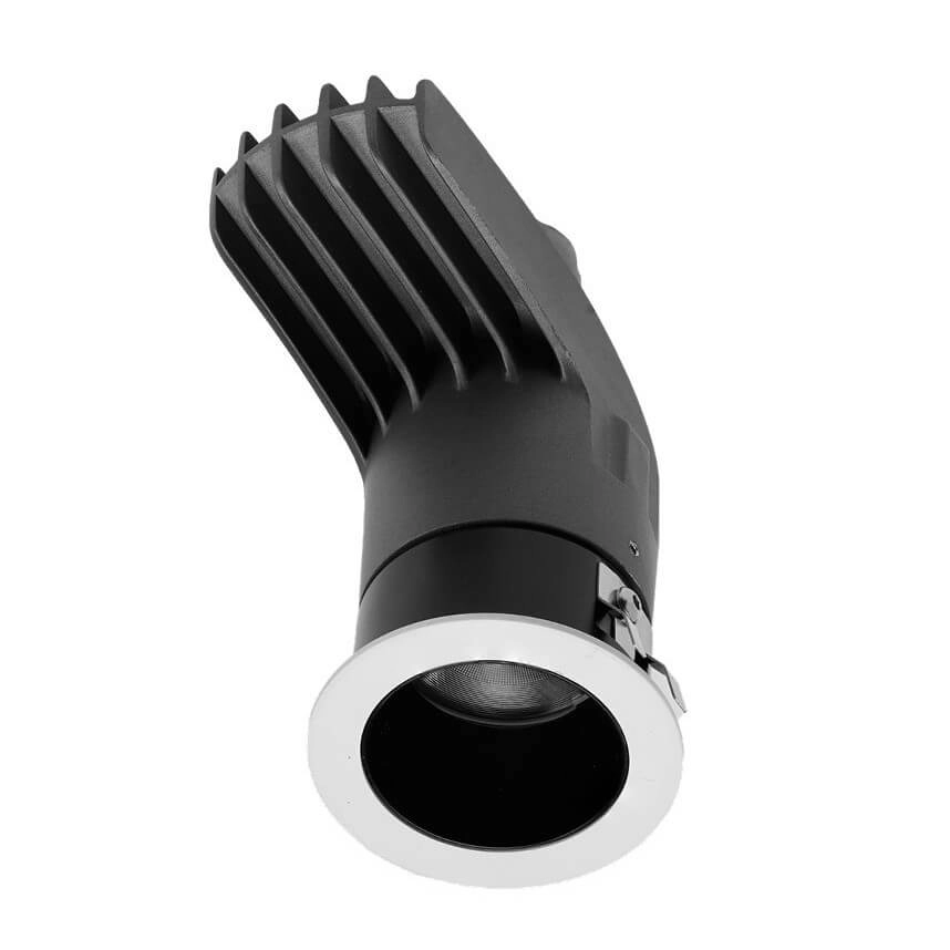Lampa do wbudowania TORK 12W CCT SWITCH WH/BK AZ6087 - AZzardo