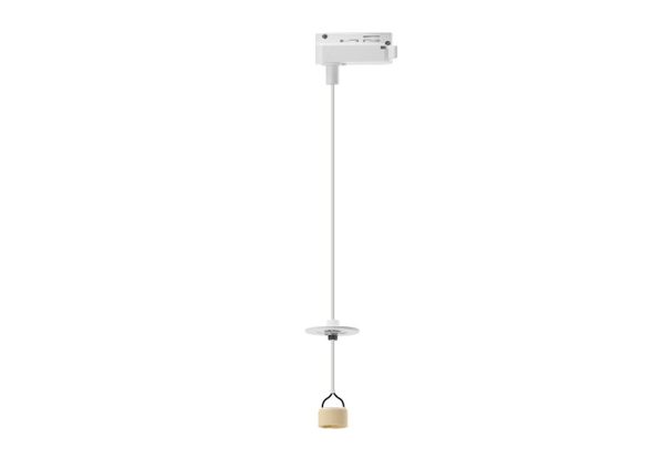 Baza lampy wiszącej do szyn LUCAS 1LINE GU10 WH AZ6100 - AZzardo