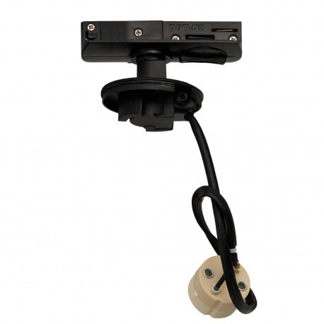 Baza lampy wiszącej do szyn LUCAS 1LINE GU10 BK AZ6101 - AZzardo