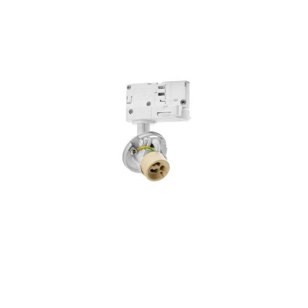 Baza reflektora do szyn LUCAS TRACK 3 LINE GU10 WH AZ6102 - AZzardo