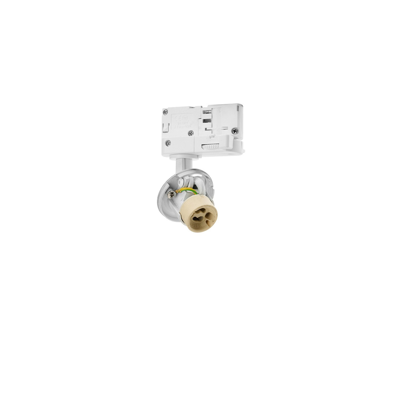 Baza reflektora do szyn LUCAS TRACK 3 LINE GU10 WH AZ6102 - AZzardo