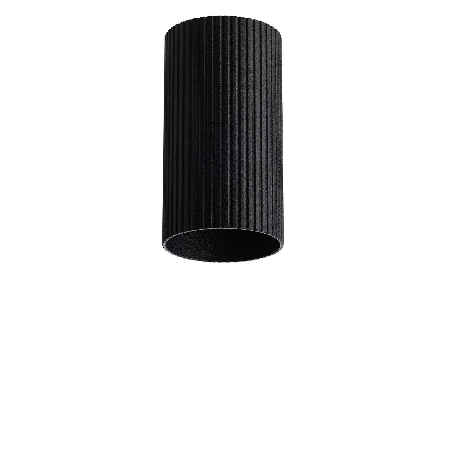 Klosz ryflowany LUCAS RIBBED TUBE 10 BK AZ6126 - AZzardo