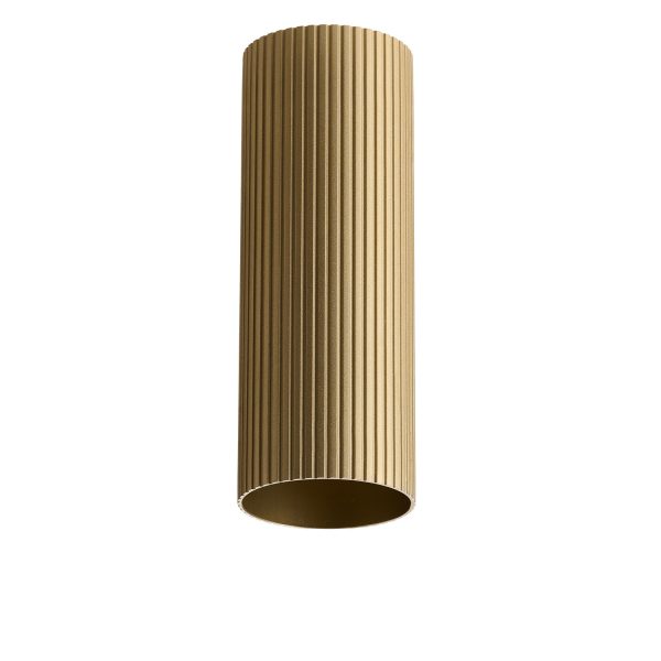 Klosz ryflowany LUCAS RIBBED TUBE 40 BRASS GOLD AZ6144 - AZzardo