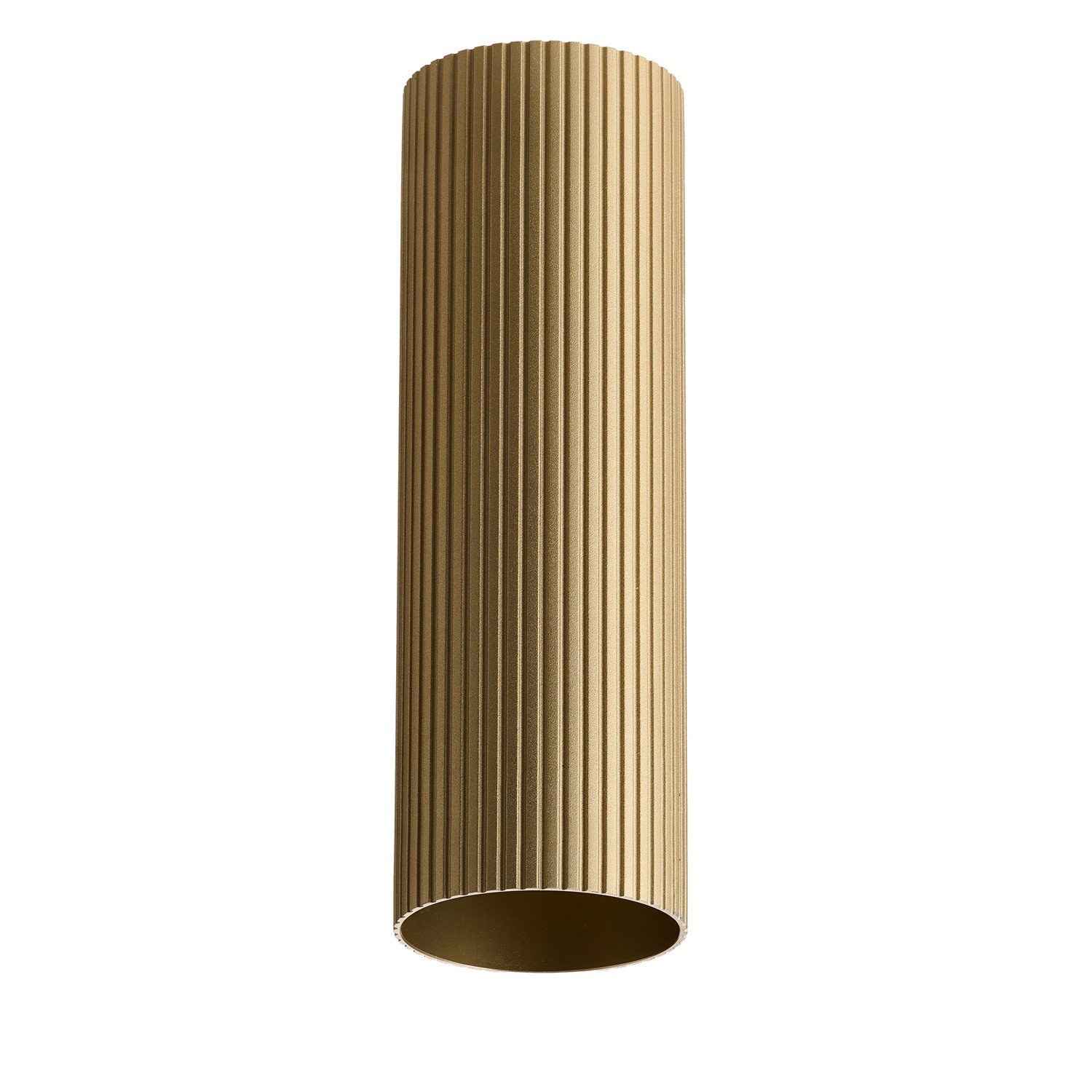 Klosz ryflowany LUCAS RIBBED TUBE 50 BRASS GOLD AZ6148 - AZzardo