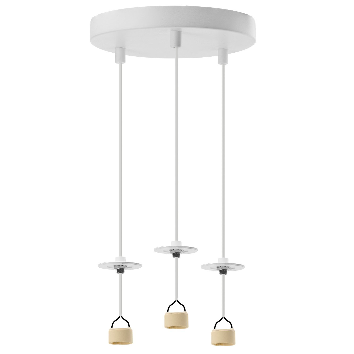 Baza lampy wiszącej LUCAS 3R GU10 WH AZ6159 - AZzardo