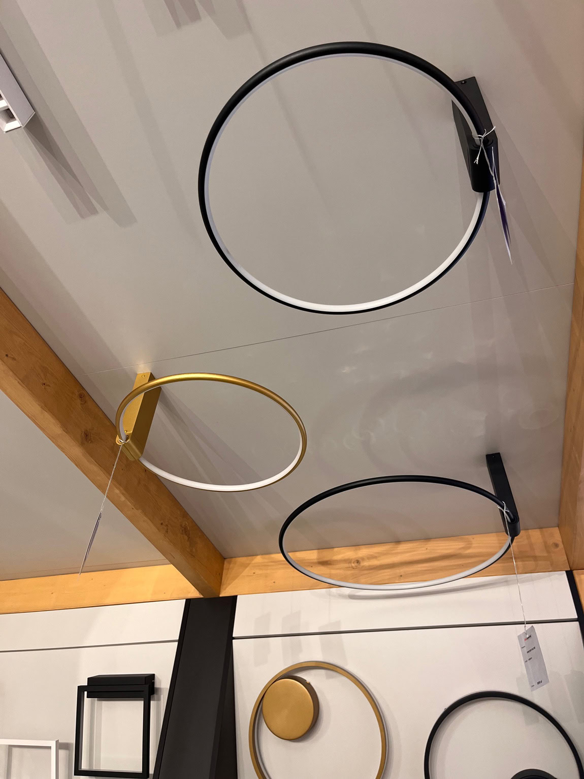 Lampa sufitowa metalowy okrąg CCT VINCENT 40 BK AZ6200 - AZzardo - obrazek 2