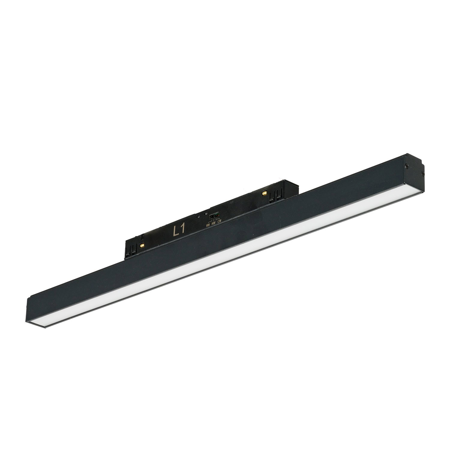 Lampa do szyn magnetycznych ALFA SAGA 2LINE 24W CCT SWITCH DIM BK AZ6237 - AZzardo