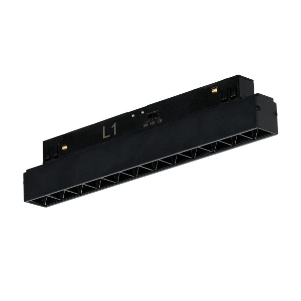 Lampa do szyn magnetycznych ALFA KIRA 2LINE 12W CCT SWITCH DIM BK AZ6240 - AZzardo