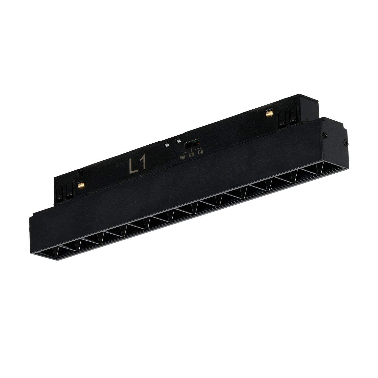 Lampa do szyn magnetycznych ALFA KIRA 2LINE 12W CCT SWITCH DIM BK AZ6240 - AZzardo