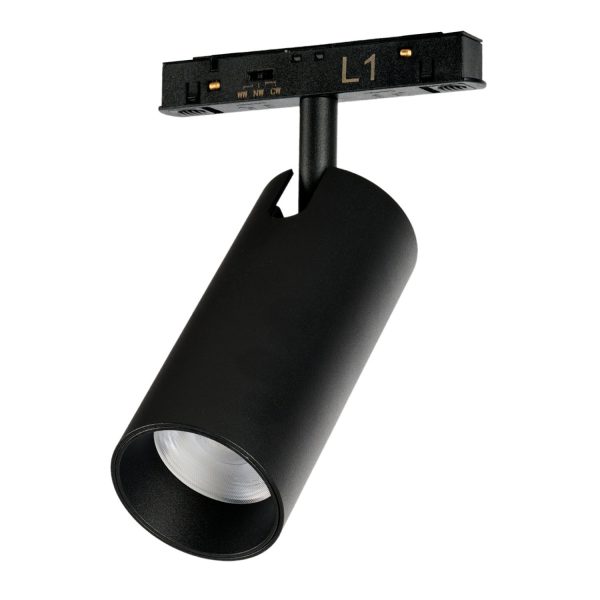 Lampa do szyn magnetycznych ALFA NIKO 2LINE 20W CCT SWITCH DIM BK AZ6251 - AZzardo